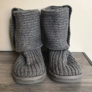 ‼️FINAL SALE‼️ Gray Knit UGG Boots